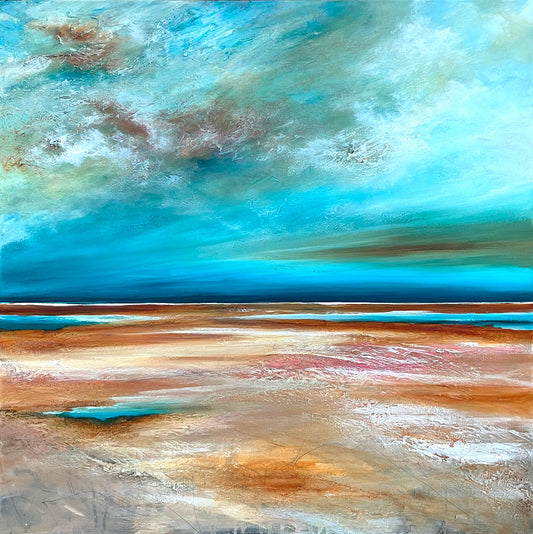 Whispering Tide (90X90cm)