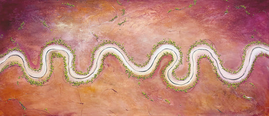 Winding River of Promise (160x70CM)