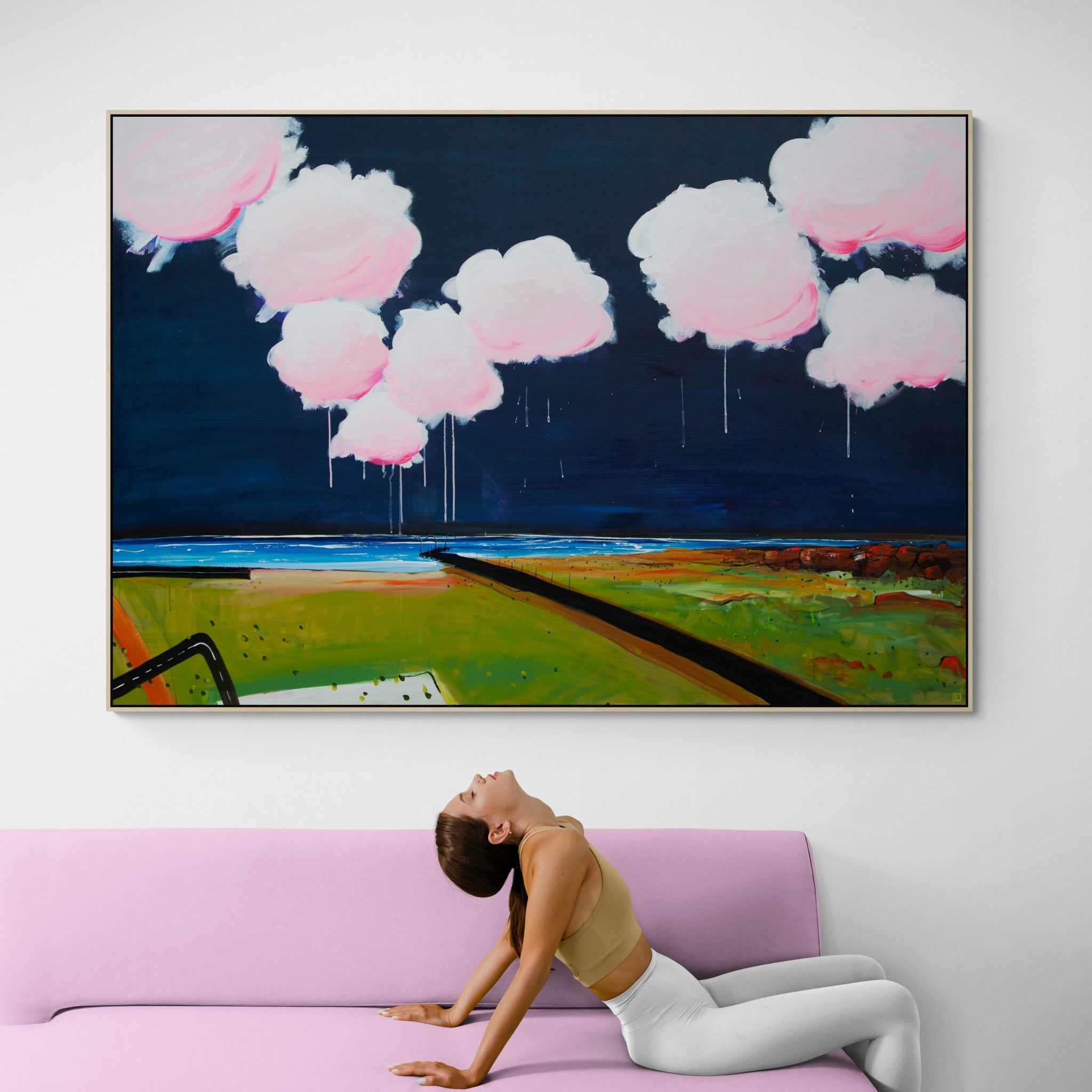 People Smile Here (190X130CM)