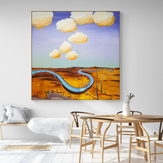 The Kiss Of Eternity's Dawn (140X140CM)