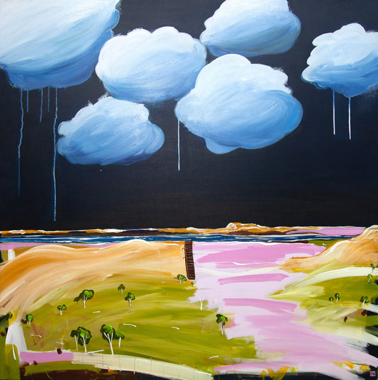 Where I Wake Up Happy (140X140CM)