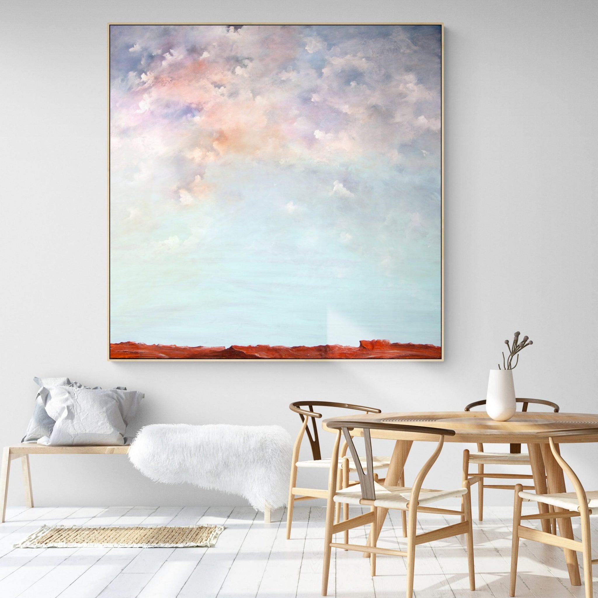 Clouds Of Summers Past (140X140CM)