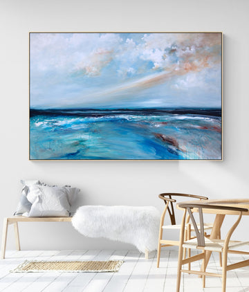 Sold - Reserved for Kirsten - Gentle Swell Of Summer (150X100CM)